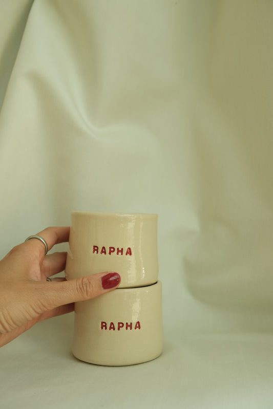 Koffietas zonder oor