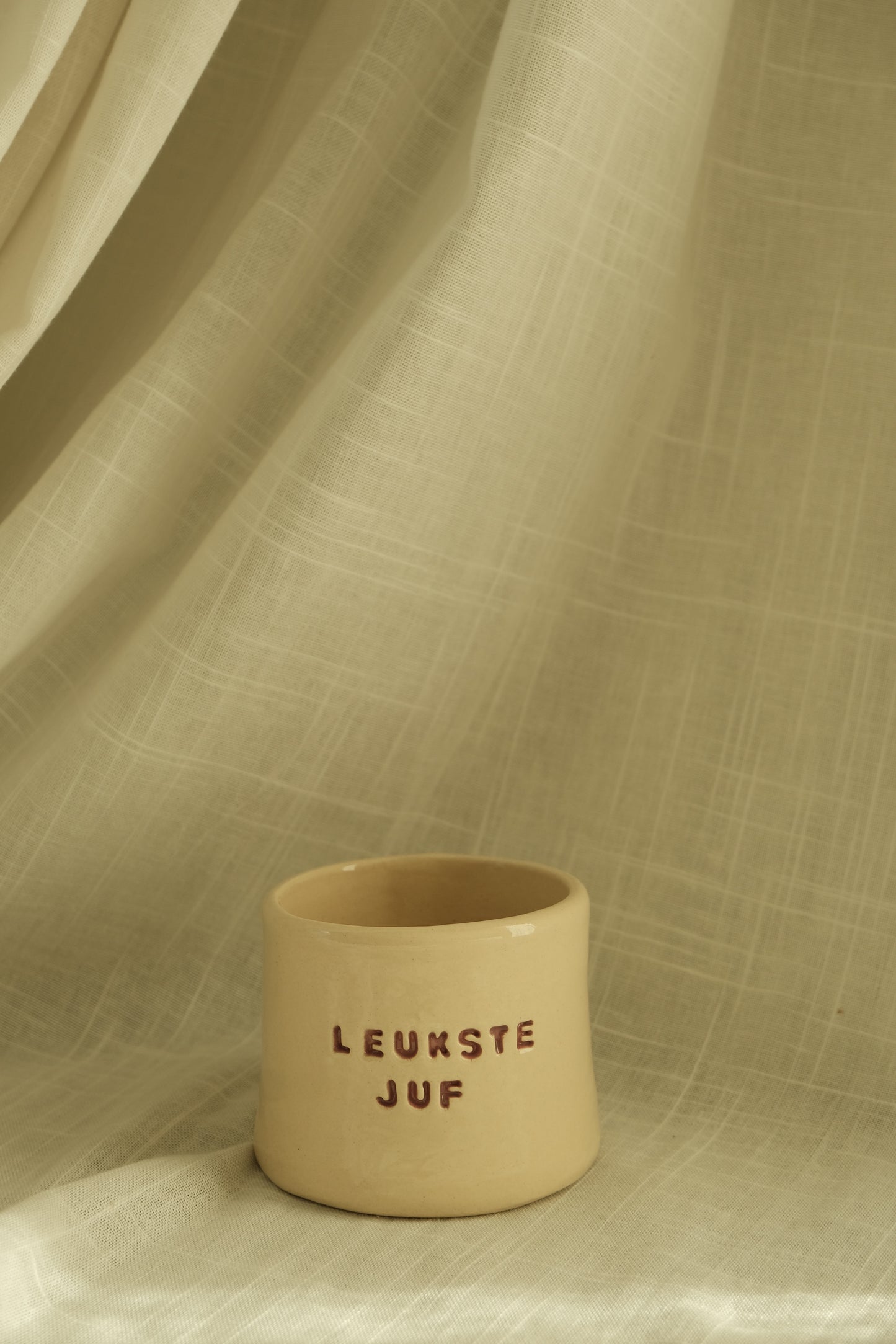 Koffietas "leukste juf"