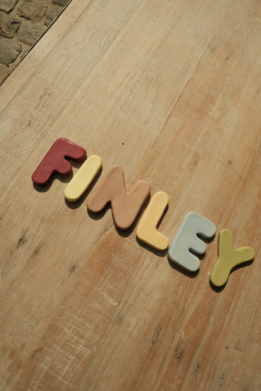 Keramiek letters