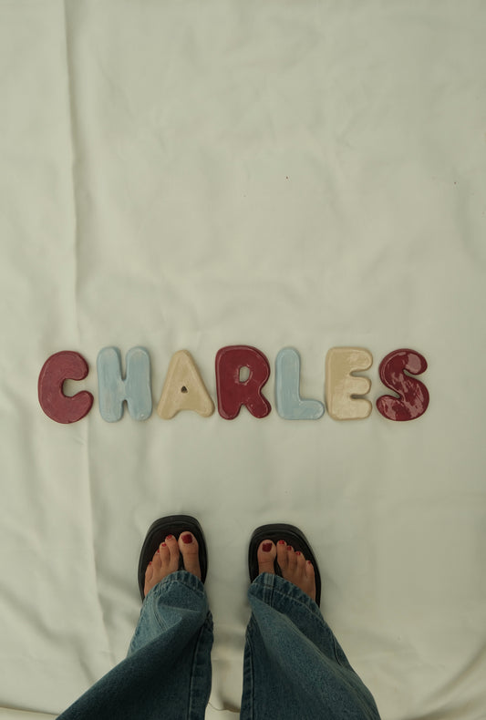 Keramiek letters