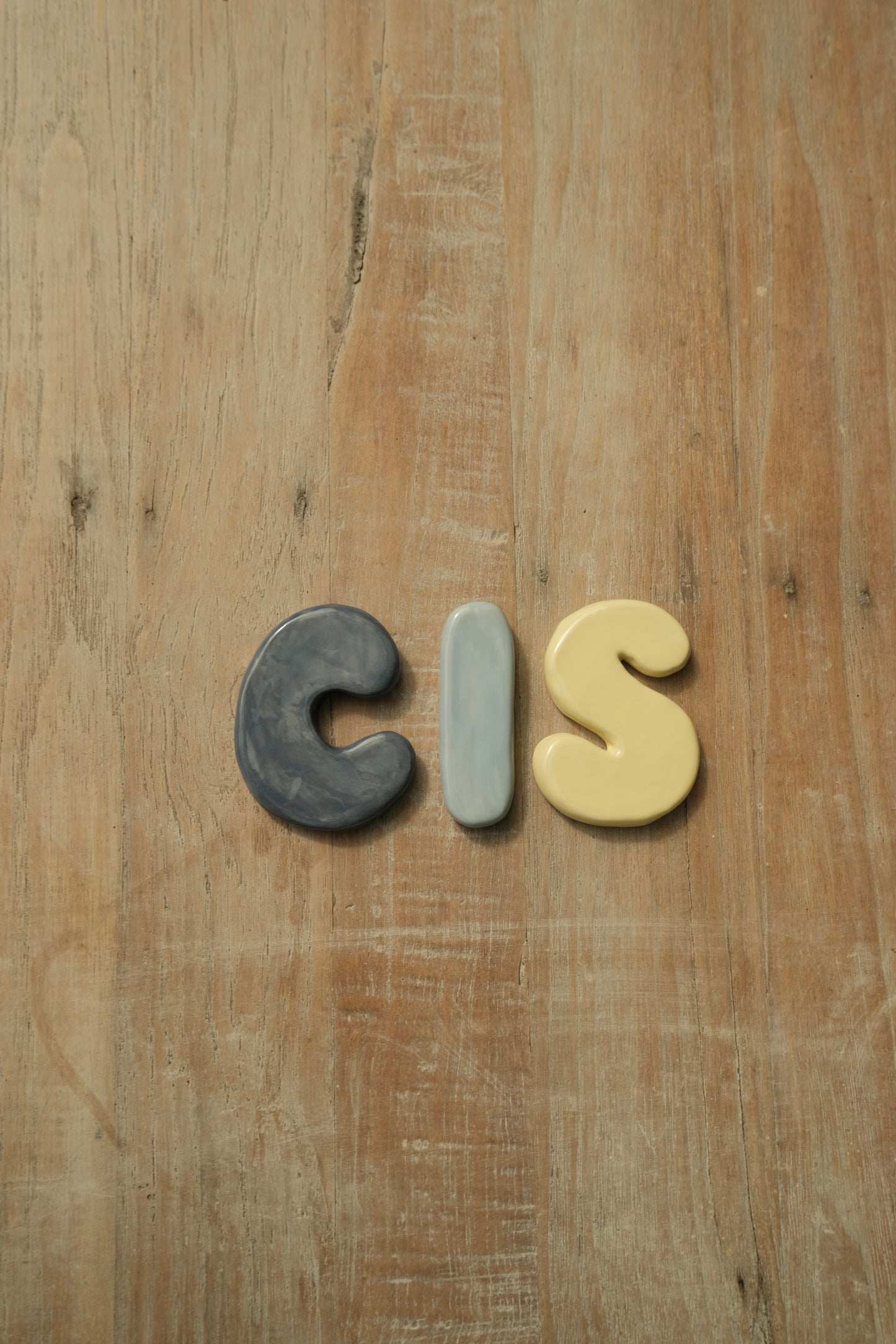 Keramiek letters