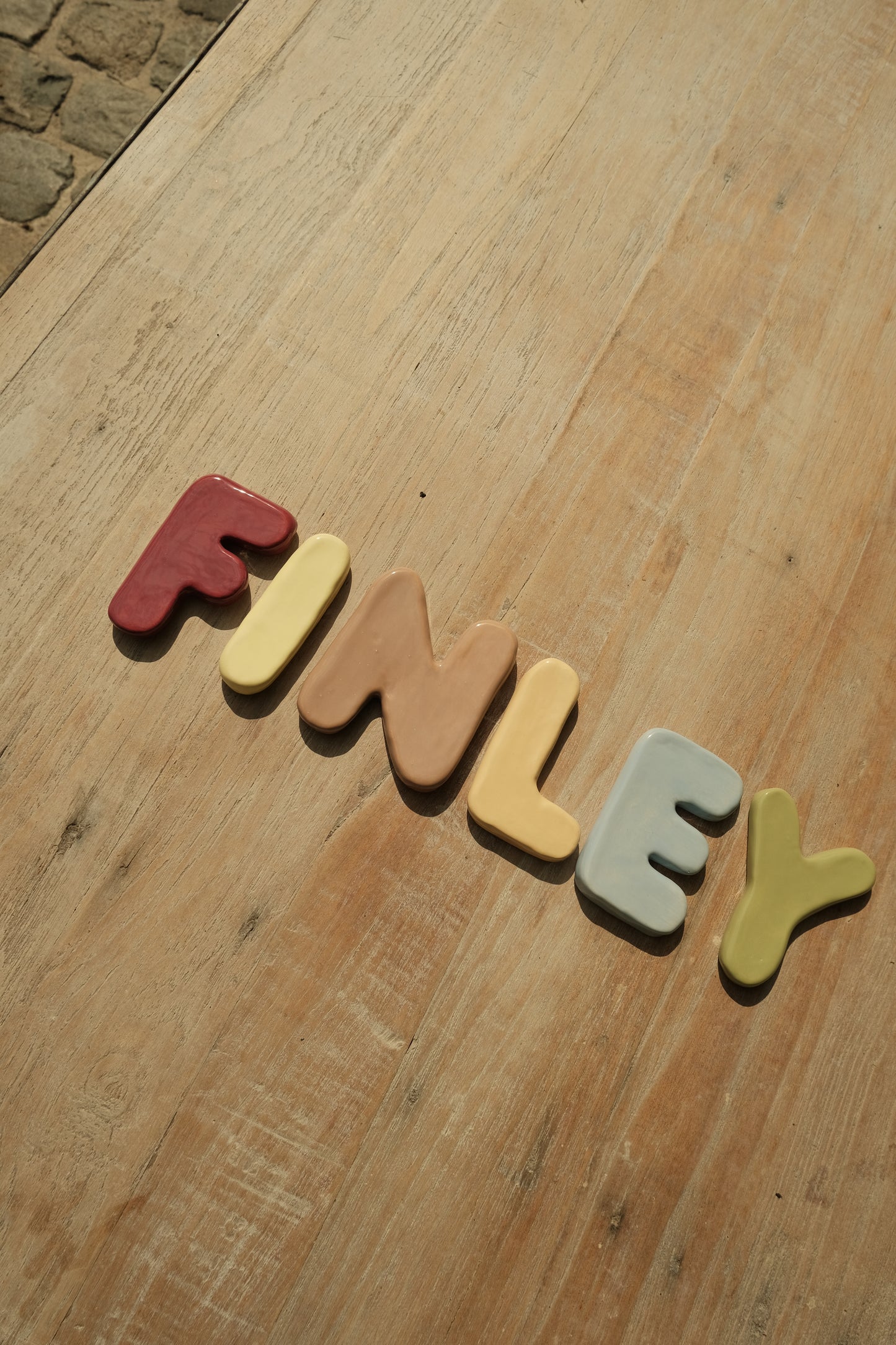 Keramiek letters
